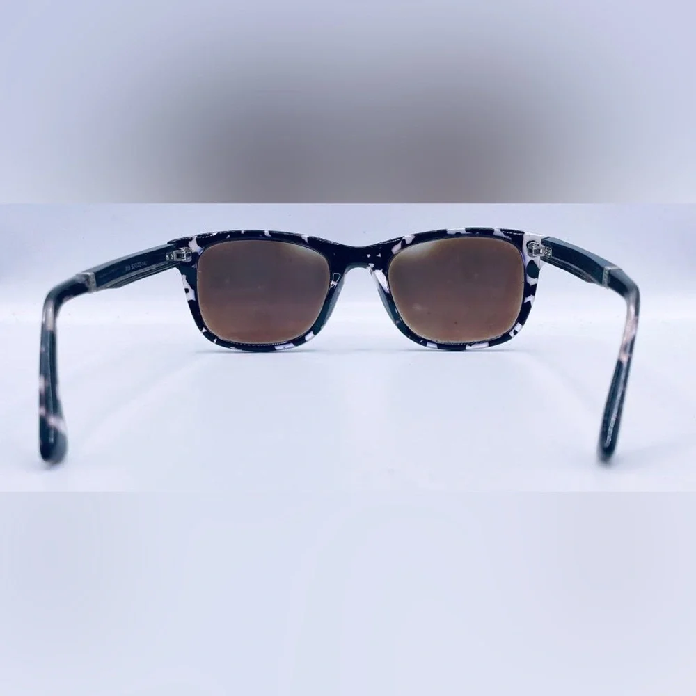 018 Black Oval Sunglasses Frames Only - Picture 6 of 8